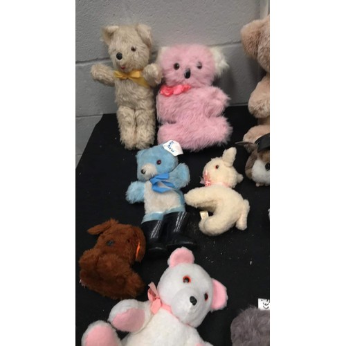 103 - mixed soft toys