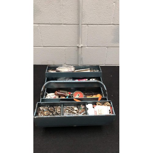 102 - tool box and contents