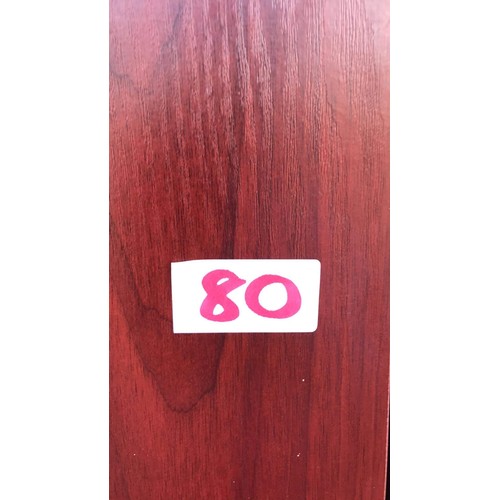 80 - two door wardrobe