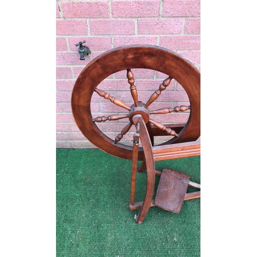 67 - WOODEN spinning wheel