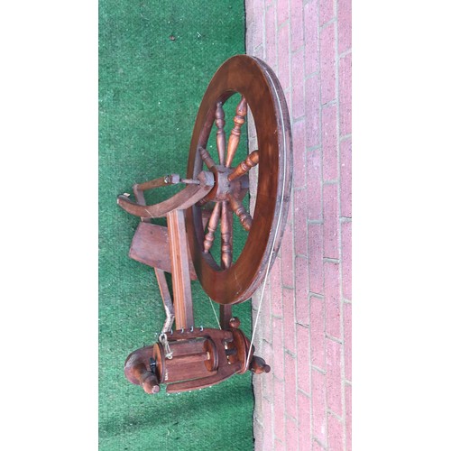 67 - WOODEN spinning wheel