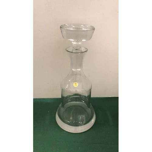 11 - Glass decanter made in Poland