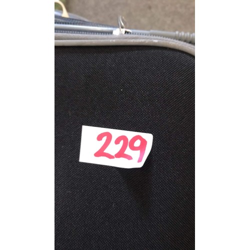 229 - Selection of luggage ware & hats