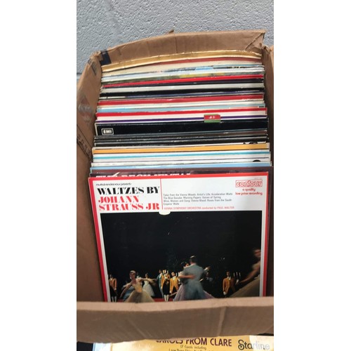 339 - box of mixed artist and music lps