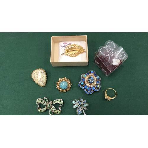 13 - Broaches & dress ring