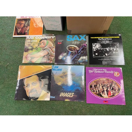 369 - 2 boxes of LPs mixed music & artist