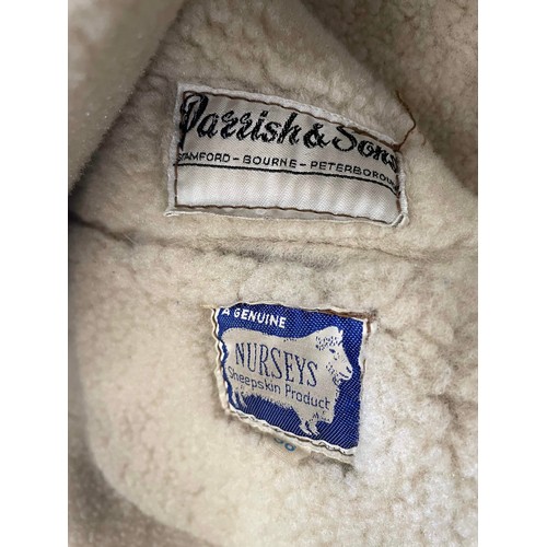 368 - Parrish & Sons Sheepskin coat