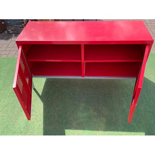 402 - red contemporary side board