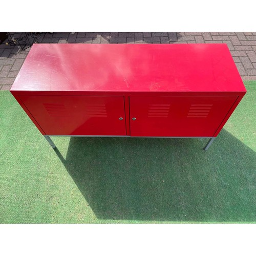 402 - red contemporary side board