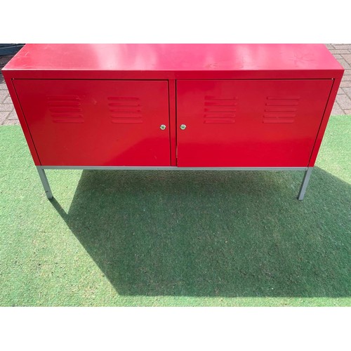 402 - red contemporary side board