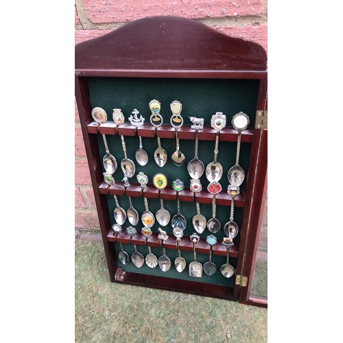 430 - display rack with spoons