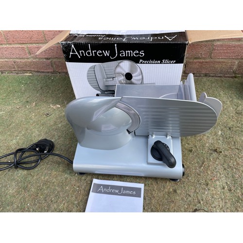 420 - Brand new Andrew James precision slicer