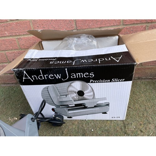 420 - Brand new Andrew James precision slicer