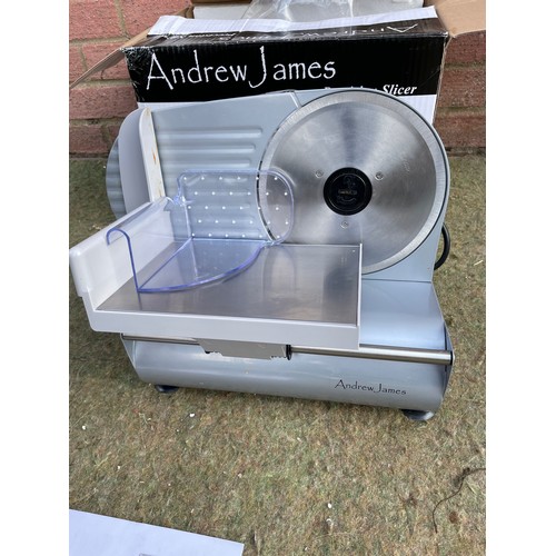 420 - Brand new Andrew James precision slicer