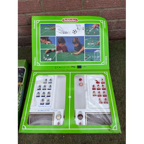 422 - Two vintage subbuteo sets including FIFA world cup edition