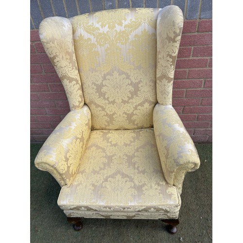 410 - parlour wing back armed chair