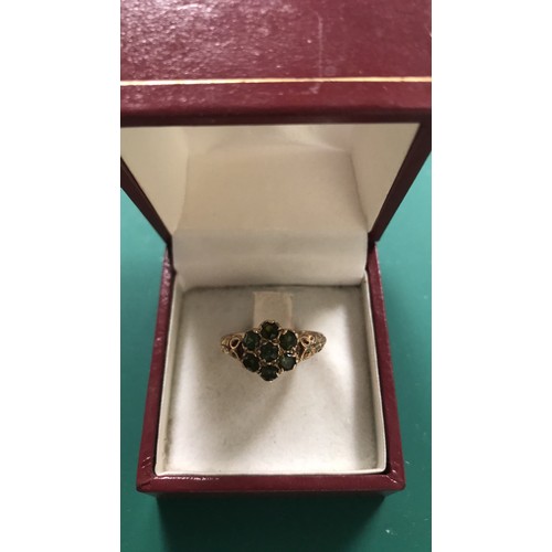 293 - 9ct ring weight 2.89g