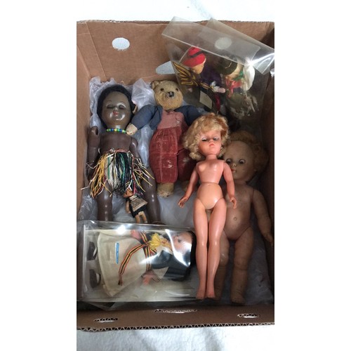 655 - Selection of vintage dolls to include ROSEBUD AND PEDIGREE