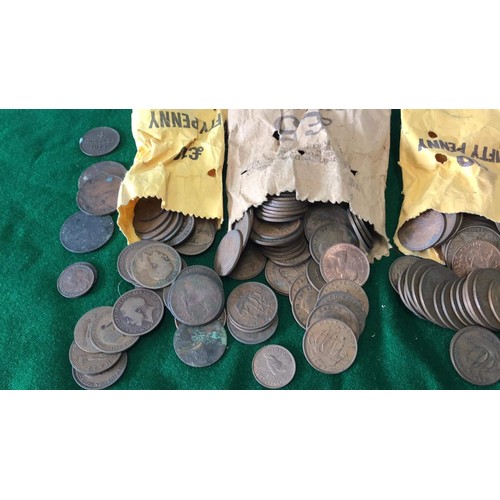 91 - MIXED COPPER PENNIES AND MORE