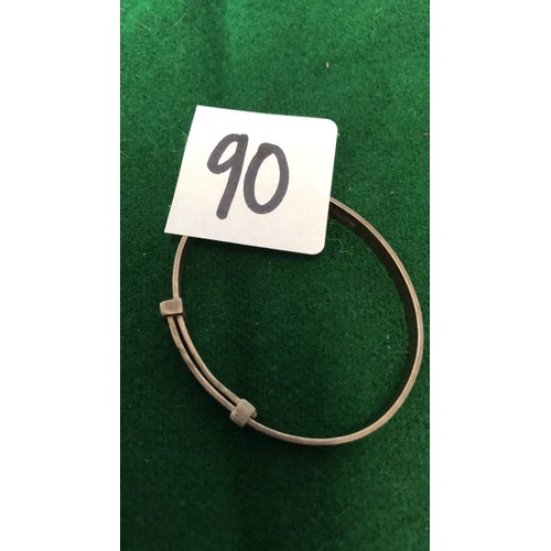 90 - SILVER BABY BANGLE