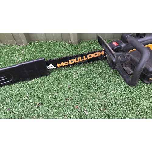 36 - ELECTRIC MCCULLOCH CHAIN SAW