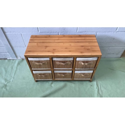 28 - SIX DRAW CHEST DRAWERS