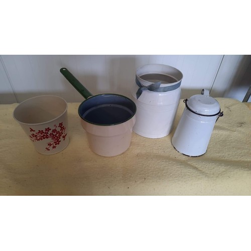 68 - KITCHEN ENAMEL WARE