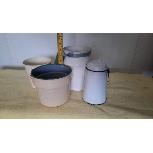 68 - KITCHEN ENAMEL WARE