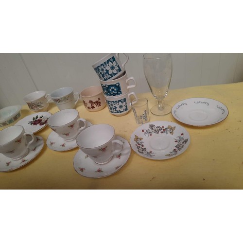 109 - mixed china ware