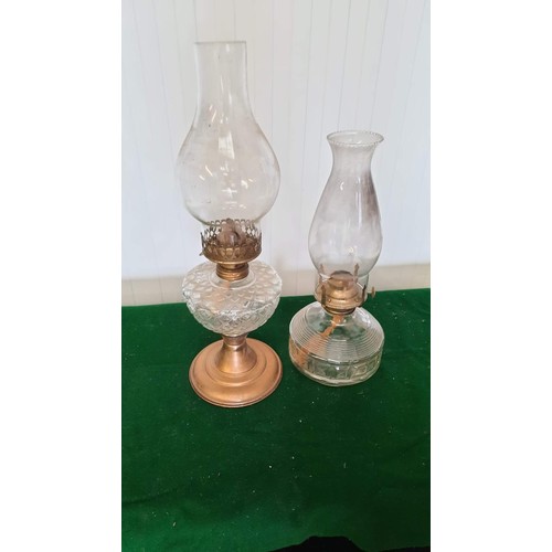 171 - two oil lamps