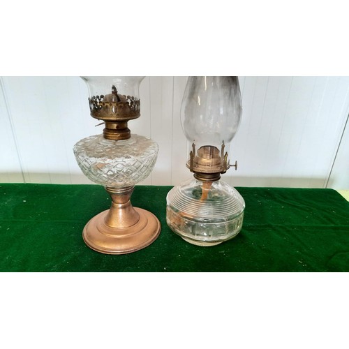 171 - two oil lamps