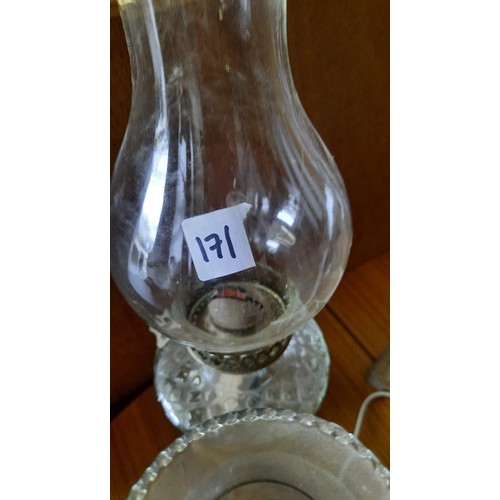 171 - two oil lamps