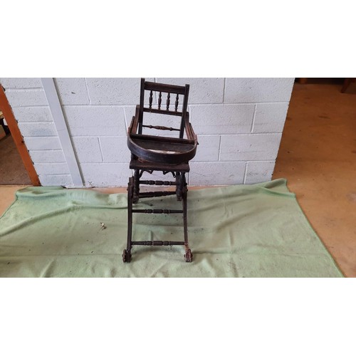 168 - edwardian child chair