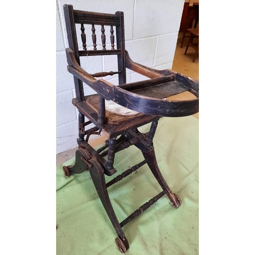 168 - edwardian child chair