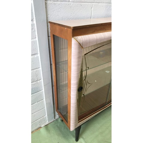 100 - retro glazed cabinet