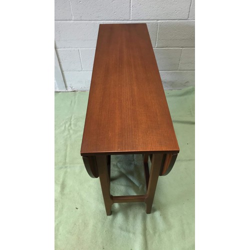 226 - TEAK DROPLEAF DINNING TABLE