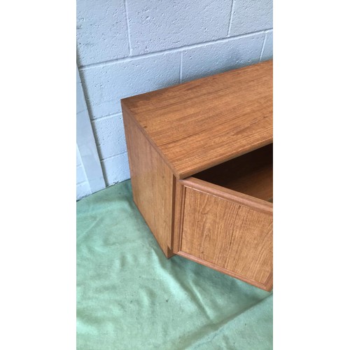 223 - TEAK EFFECT CUPBOARD