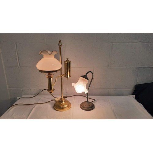 249 - TWO DESK LAMPS