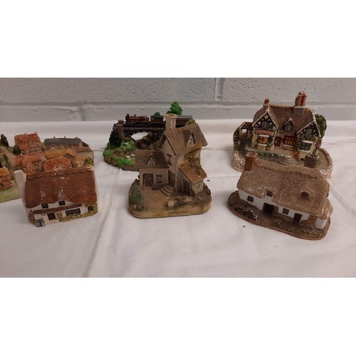 278 - MIXED MINIATURE COTTAGES BY DIFFERENT ARTISTS