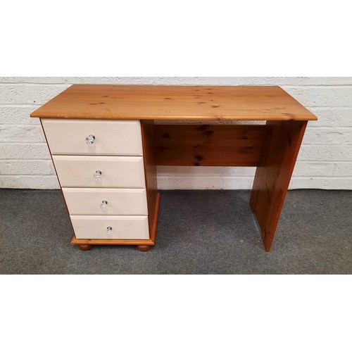 468 - FOUR DRAWER DRESSING TABLE / DESK