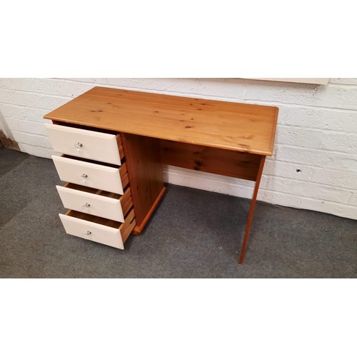 468 - FOUR DRAWER DRESSING TABLE / DESK