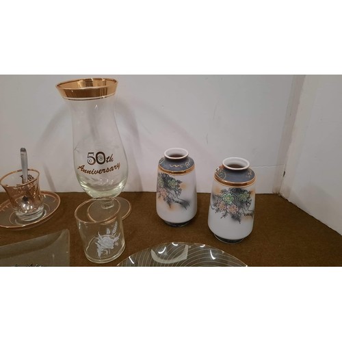 25 - collectable glass ware