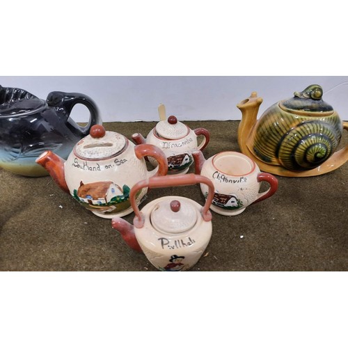 87 - collectable tea pots