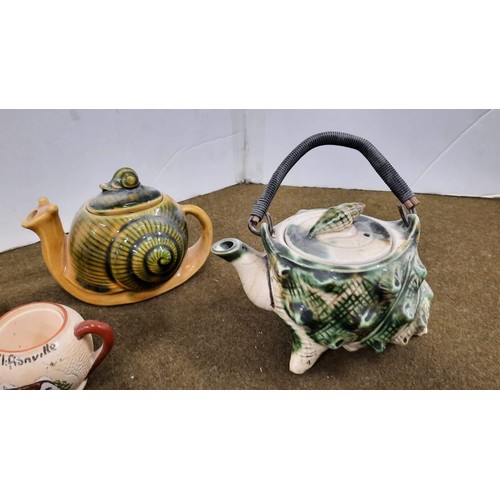 87 - collectable tea pots