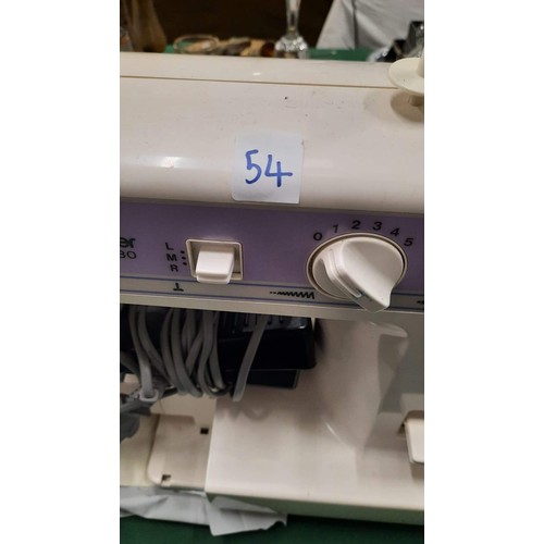 54 - brother vx - 1130 sewing machine