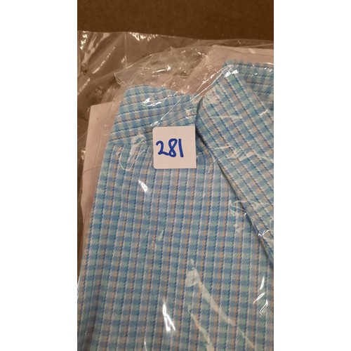 281 - FIVE NEW MENS SHIRTS