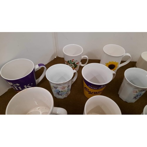 278 - MIXED MUGS