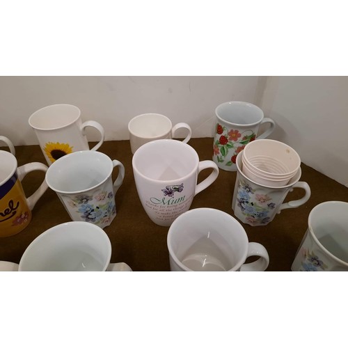 278 - MIXED MUGS