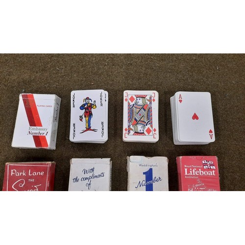 274 - MIXED PLAYING CARDS 12 PACKS