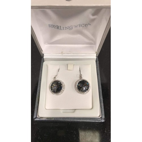 201 - Sterling silver earrings